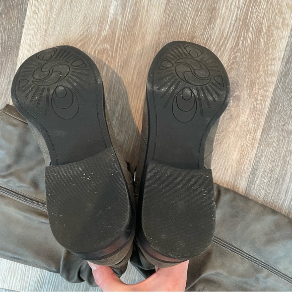 WHITE MOUNTAIN Slouch Lexi Knee High Riding Boots Grey Wide Shaft Size 11 - Picture 9 of 9